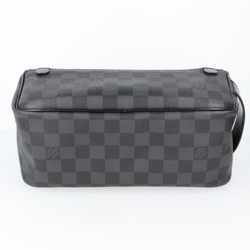 Louis Vuitton Toilet Pouch Monogram Eclipse Gray … - image 7